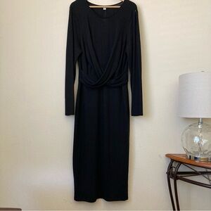 Bar III Black Long Sleeve Dress | NWT